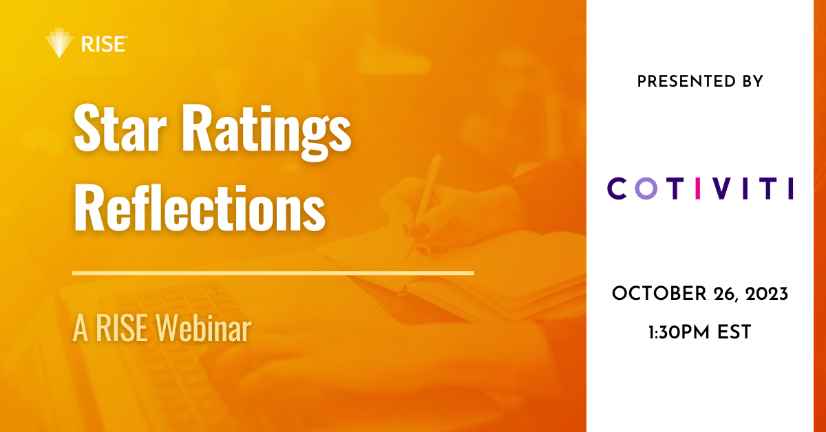 RISE Webinar: Star Ratings Reflections